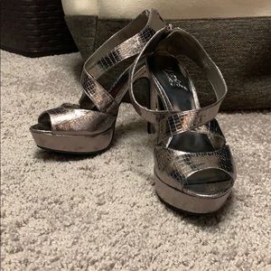 Carlos Santana Silver Heels